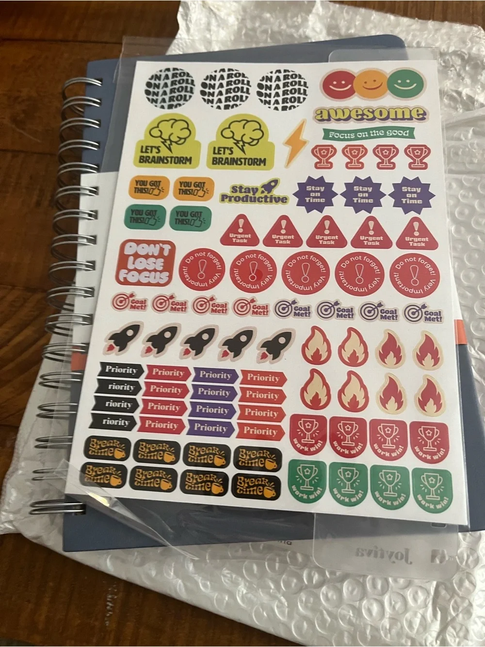 NWT Joytiva 12-Week Cycle Undated ADHD Planner for Neurodivergent Adults